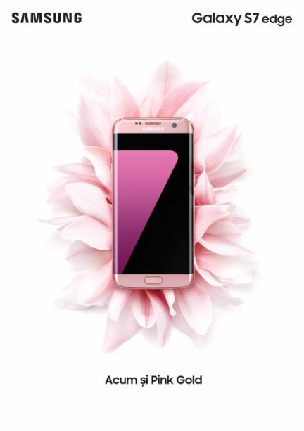 Galaxy S7 edge Pink Gold