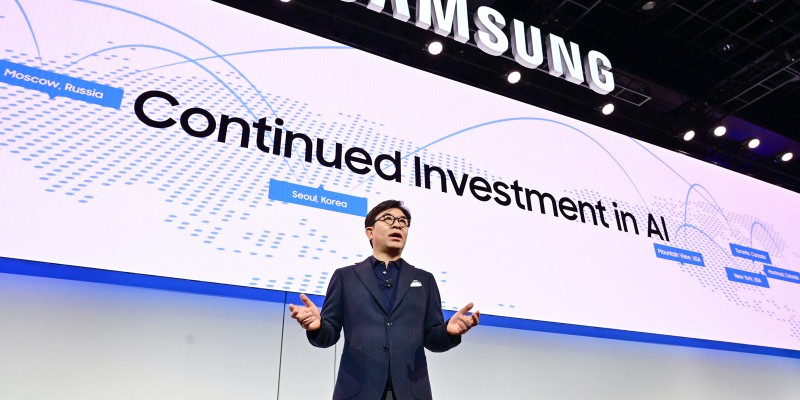 HS Kim President and CEO of Consumer Electronics Division Samsung Electronics at CES 2019 Samsung Press Conference 1